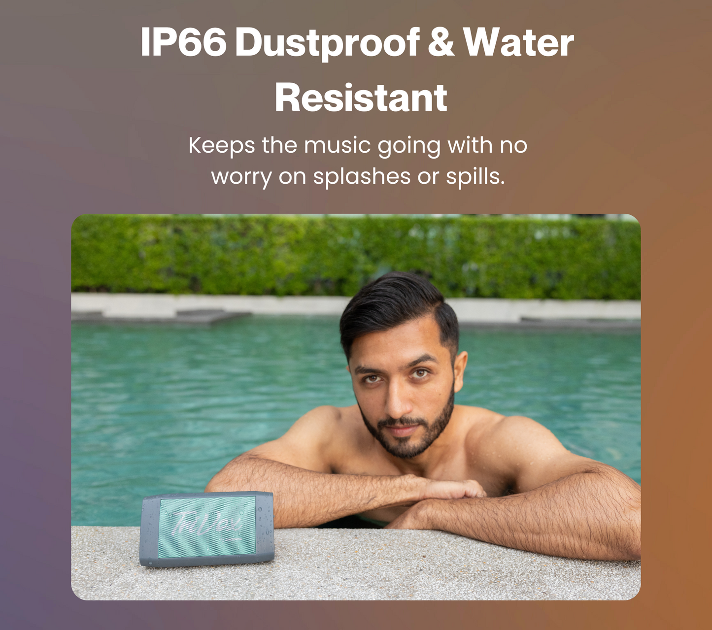 TriVox - Triangle Bluetooth Wireless Portable Speaker