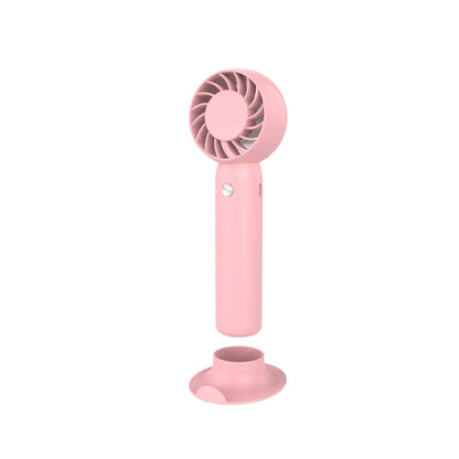USB Mini Portable Fan 3 Gears Wind With Phone Stand Base Colorful Fan
